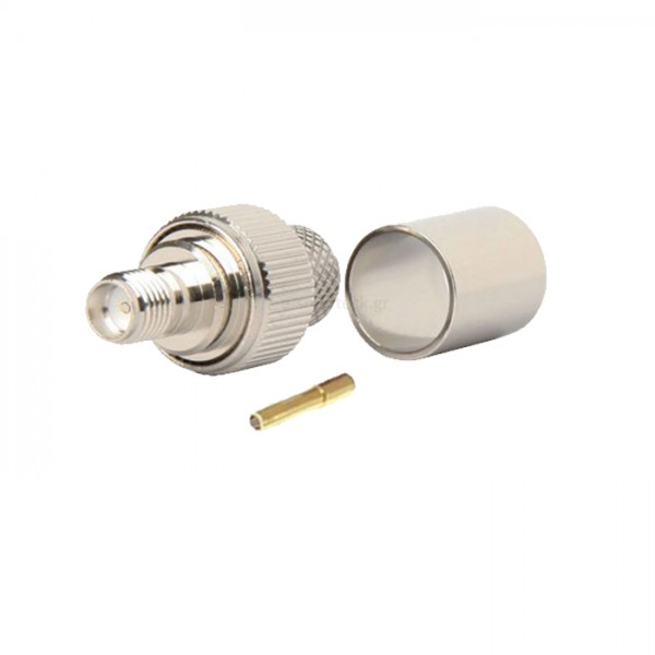 SMA Female Connector Crimp για καλώδιο LMR-400