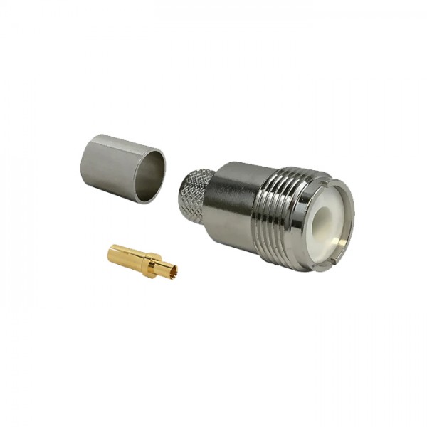 UHF Female Connector Crimp για καλώδιο LMR-400