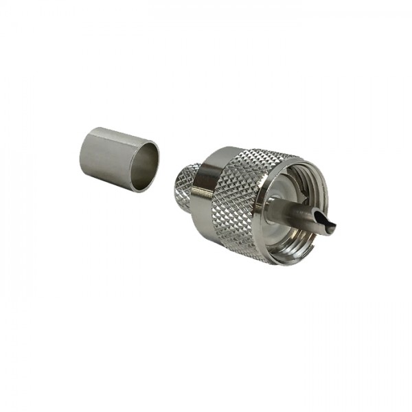 UHF Male Connector Crimp για καλώδιο LMR-400