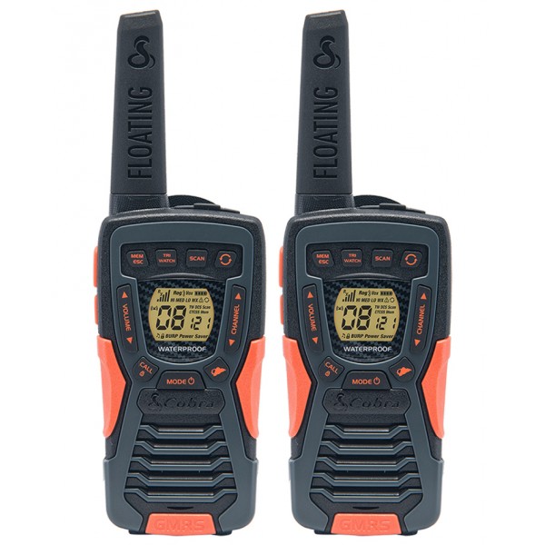 Cobra AM1035 Walkie Talkie 8 Kανάλια μέγιστη εμβέλεια 12Km