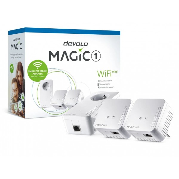 Devolo Powerline Magic 1 Wifi Mini Multiroom kit (8577)