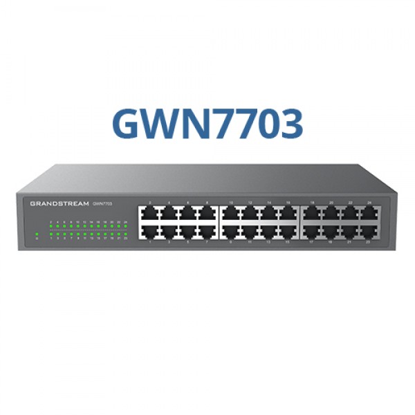 Grandstream GWN7703 24-Port Gigabit Unmanaged Switch