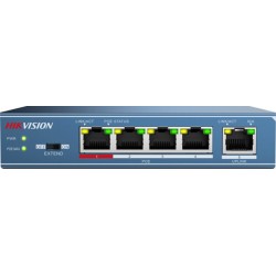 Hikvision DS-3E0105P-E  Poe Switch 4 θύρες 