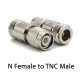 N-Type female to TNC male Adaptor