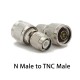 N-Type male to TNC male Adaptor