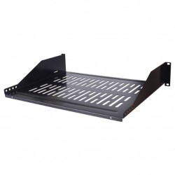 INTELLINET INT 710954 Σταθερό ράφι στηρίγματος 2 σημείων για καμπίνες 19'', 2U ύψος και 350 mm βάθος
