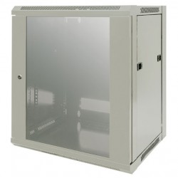 INTELLINET INT 711722 Επιτοίχια καμπίνα 19'', 6U (570x450mm), Flatpack σε γκρι χρώμα