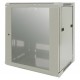 INTELLINET INT 711722 Επιτοίχια καμπίνα 19'', 6U (570x450mm), Flatpack σε γκρι χρώμα