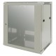 INTELLINET INT 711784 Επιτοίχια καμπίνα 19'', 9U (570x450mm), Flatpack σε γκρι χρώμα