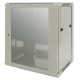 INTELLINET INT 711968 Επιτοίχια καμπίνα 19'', 15U (570x600mm), συναρμολογημένη, σε γκρι χρώμα