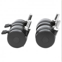 INTELLINET INT 712170 Σετ ρόδες βαρέως τύπου, έως 600kg, με φρένο, για επιδαπέδια INTELLINET INTellinet Cabinet
