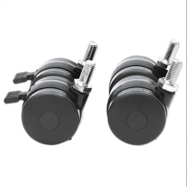 INTELLINET INT 712170 Σετ ρόδες βαρέως τύπου, έως 600kg, με φρένο, για επιδαπέδια INTELLINET INTellinet Cabinet