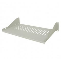 INTELLINET INT 712217 Σταθερό ράφι στηρίγματος 2 σημείων για καμπίνες 19'', 2U ύψος και 250 mm βάθος