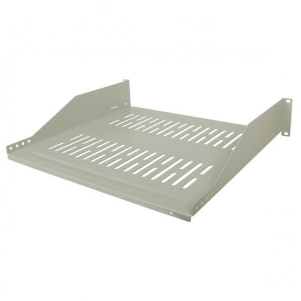 INTELLINET INT 712224 Σταθερό ράφι στηρίγματος 2 σημείων για καμπίνες 19'', 2U ύψος και 400 mm βάθος