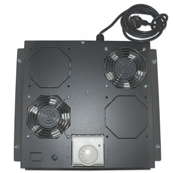 INTELLINET INT 712859 Μονάδα εξαερισμού οροφής, με 2 ανεμιστήρες 120 x 120 mm και θερμοστάτη