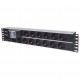 INTELLINET INT 714051 Πολύπριζο ρεύματος 2U rackmount 19'', 15 θέσεων σούκο με διπλό ασφαλειοδιακόπτη