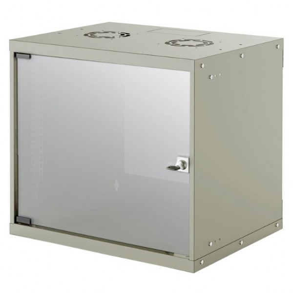 INTELLINET INT 714167 Επιτοίχια καμπίνα 19'', 9U (540x400), Flatpack, σε γκρι χρώμα