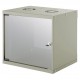 INTELLINET INT 714167 Επιτοίχια καμπίνα 19'', 9U (540x400mm), Flatpack, σε γκρι χρώμα
