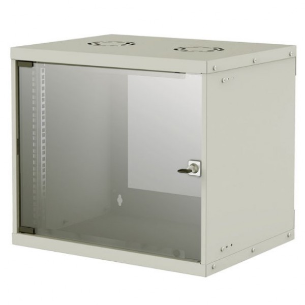 INTELLINET INT 714815 Επιτοίχια καμπίνα 19'', 9U (540x560), Flatpack, σε γκρι χρώμα