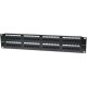 INTELLINET INT 560283 Patch panel κατηγορίας CAT6 UTP 48 θυρών, 2U, σε μαύρο χρώμα