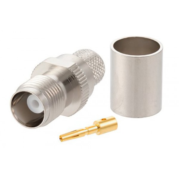 TNC Female Connector Crimp για καλώδιο LMR400 / CNT400